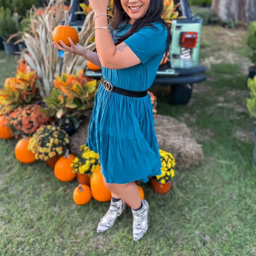 Teal Green Zara Dress